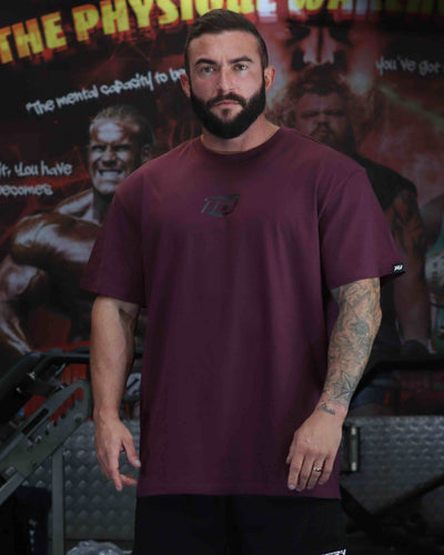 INDUSTRY T SHIRT TEE FOR FITNESS GYM WORKOUT