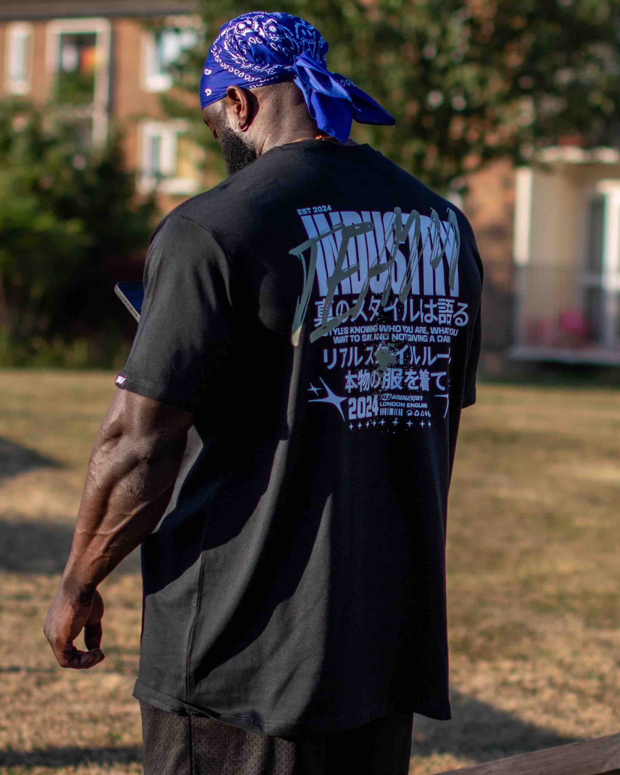team industry bodybuilding and fitness tee shirt for strongman hyrox