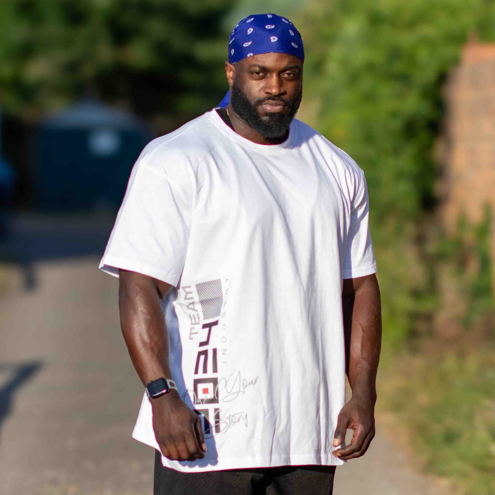 team industry bodybuilding and fitness tee shirt for strongman hyrox