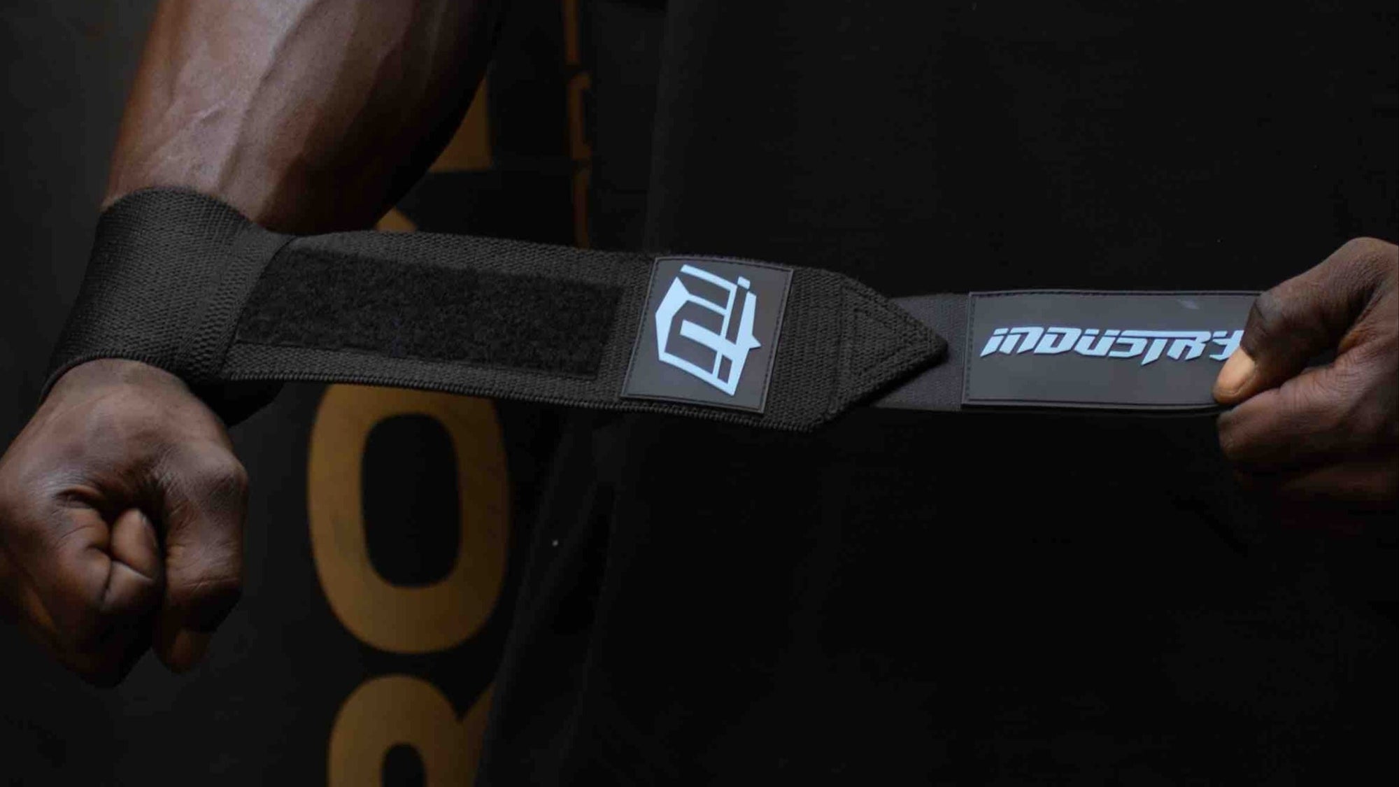 team industry wrist straps deadlifting bodybuilding