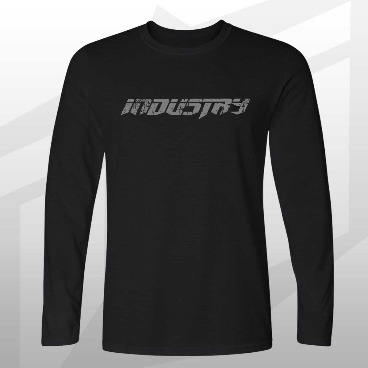 Industry Distressed Long Sleeve Tee