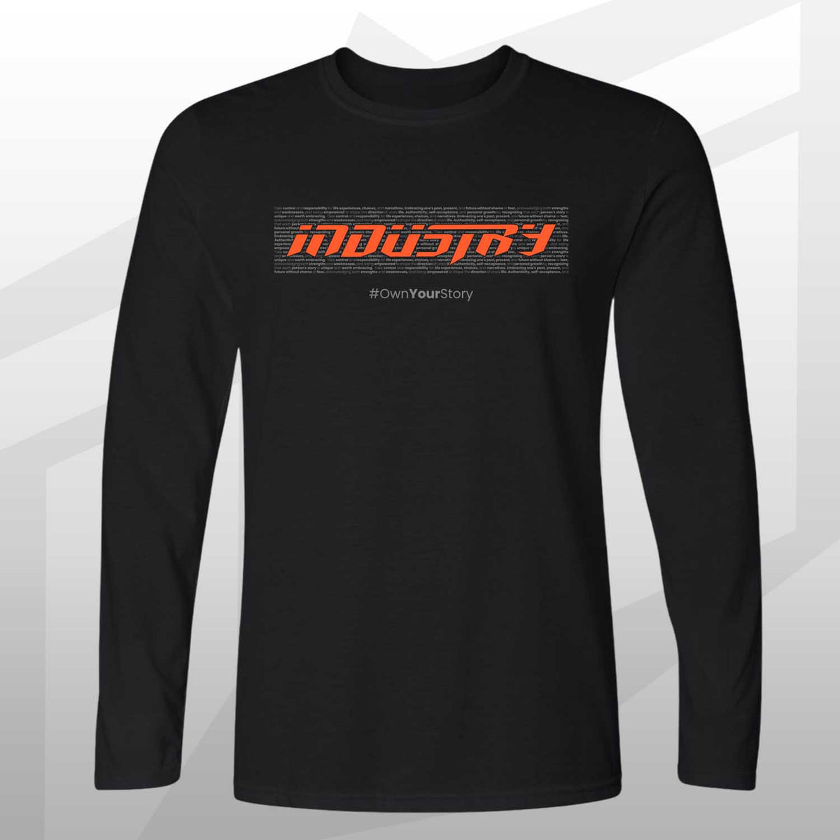 INDUSTRY LONG SLEEVE TEE FOR FITNESS GYM WORKOUT