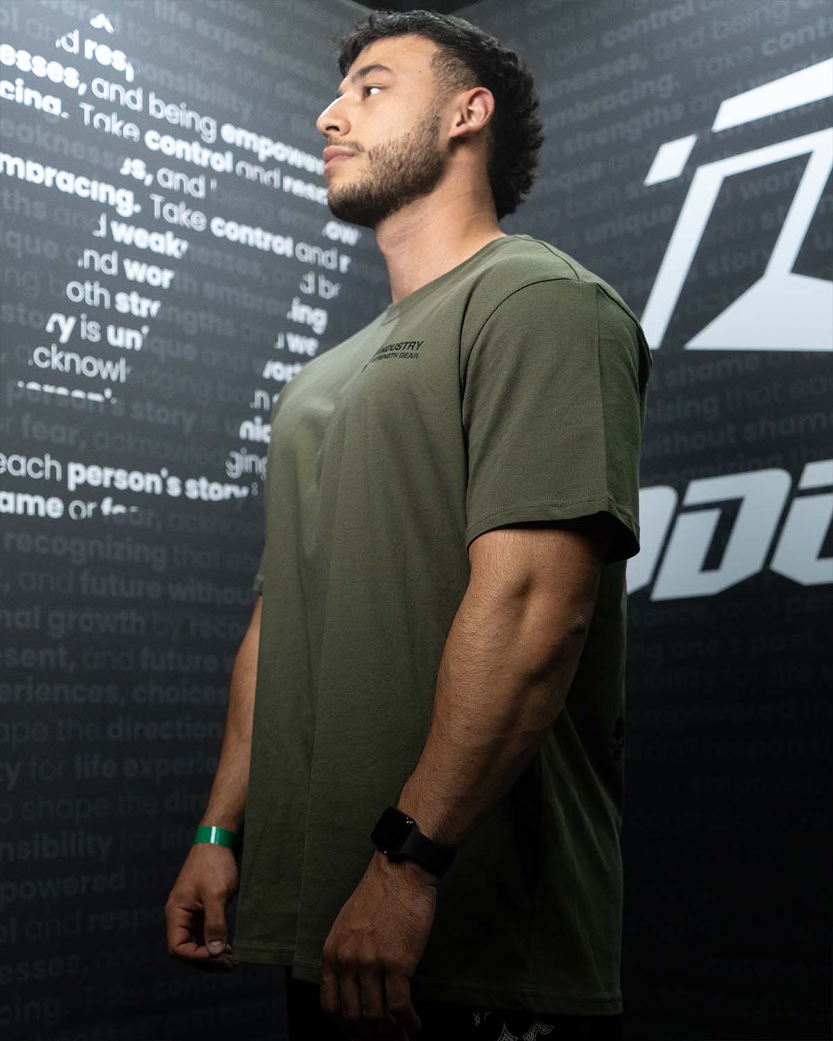 oversize bodybuilding cotton tee shirt