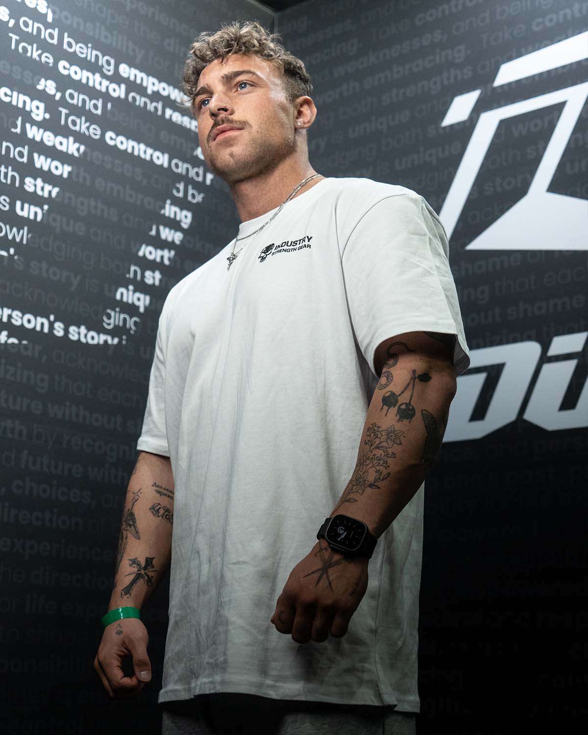oversize bodybuilding cotton tee shirt