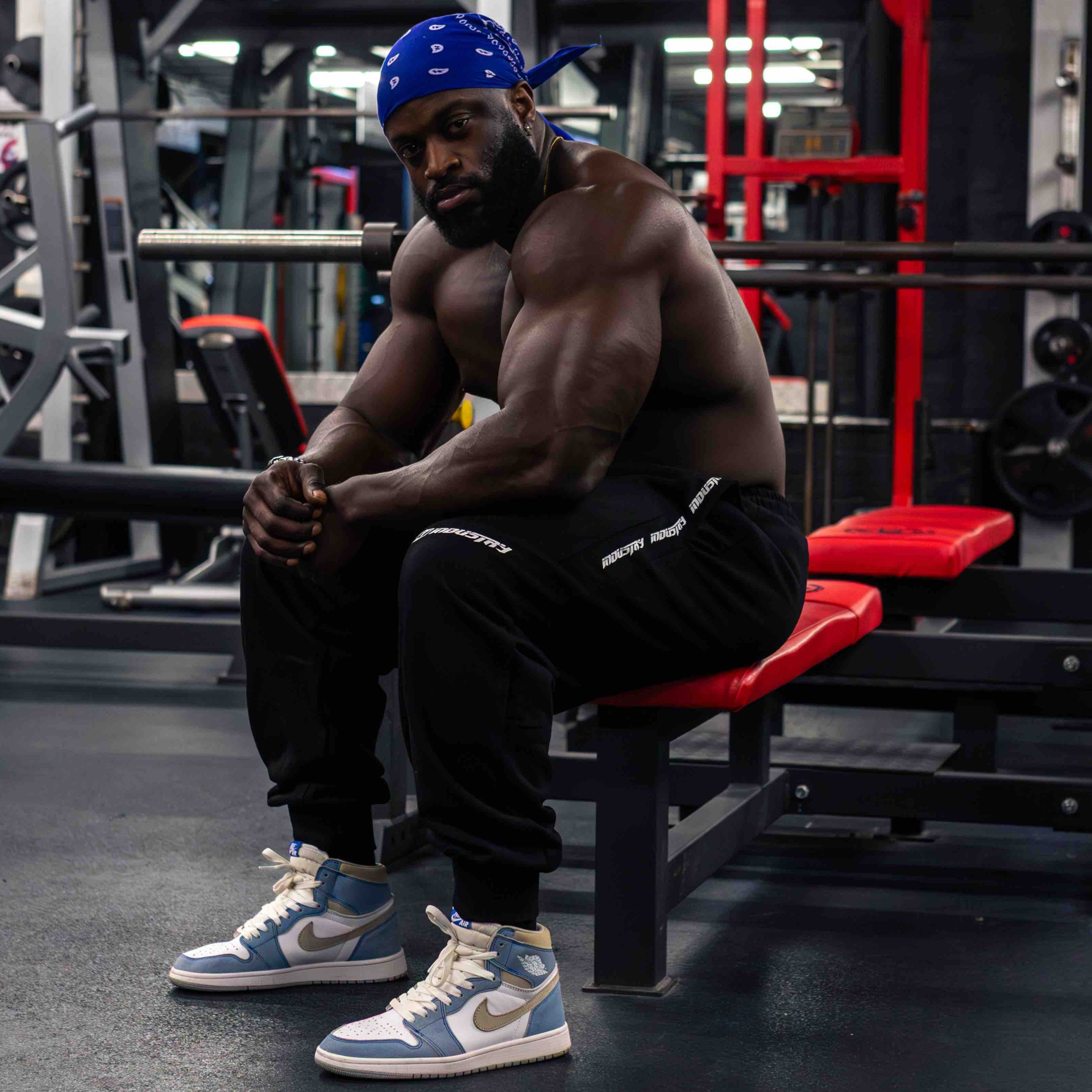 team industry mens joggers for bodybuilding and fitness