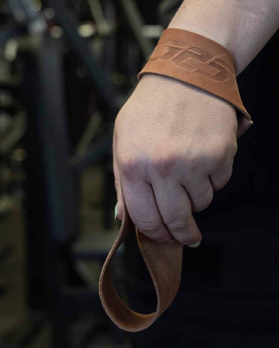 leather weight lifting straps lucy underdown