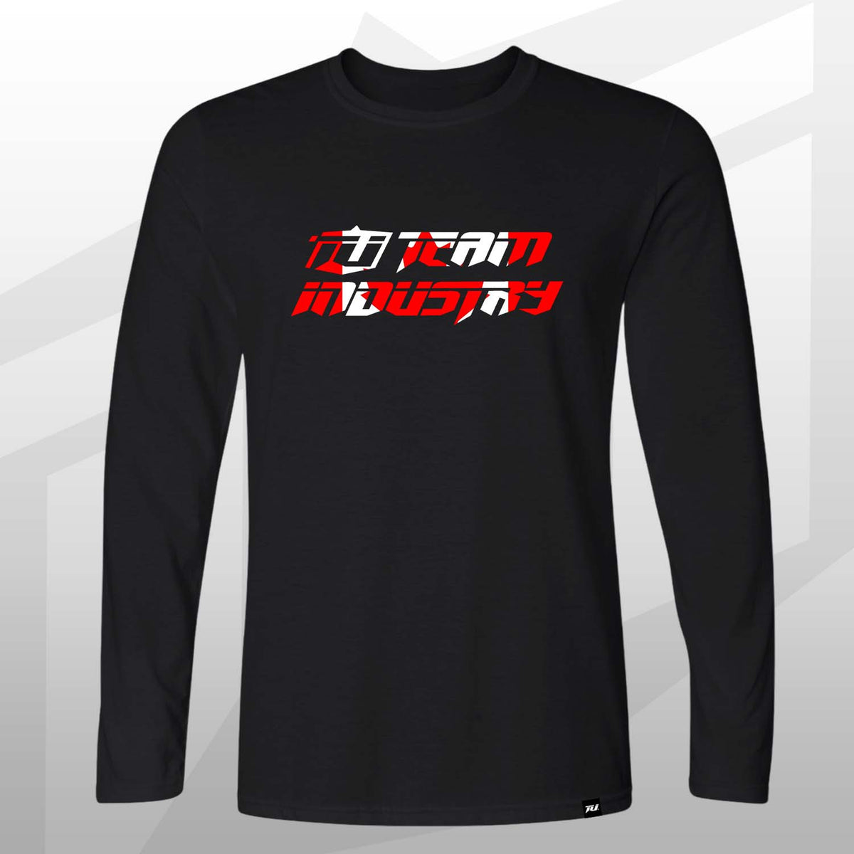 team industry long sleeve mens fitness tee