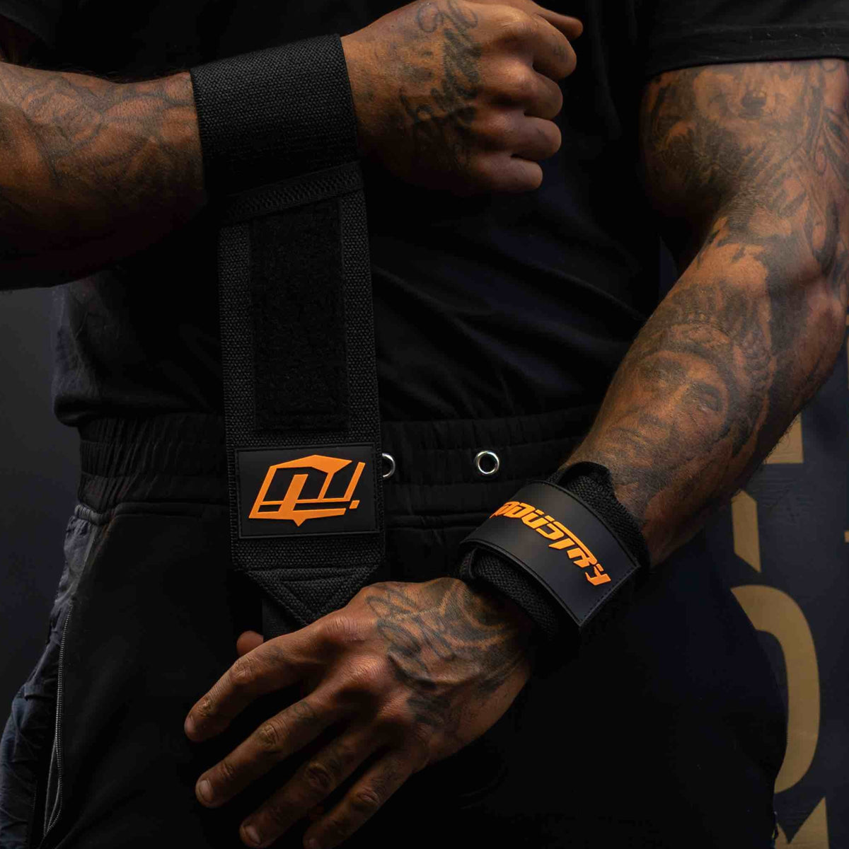 INDUSTRY WRIST WRAPS WEIGHT TRAINING BODYBUILDING