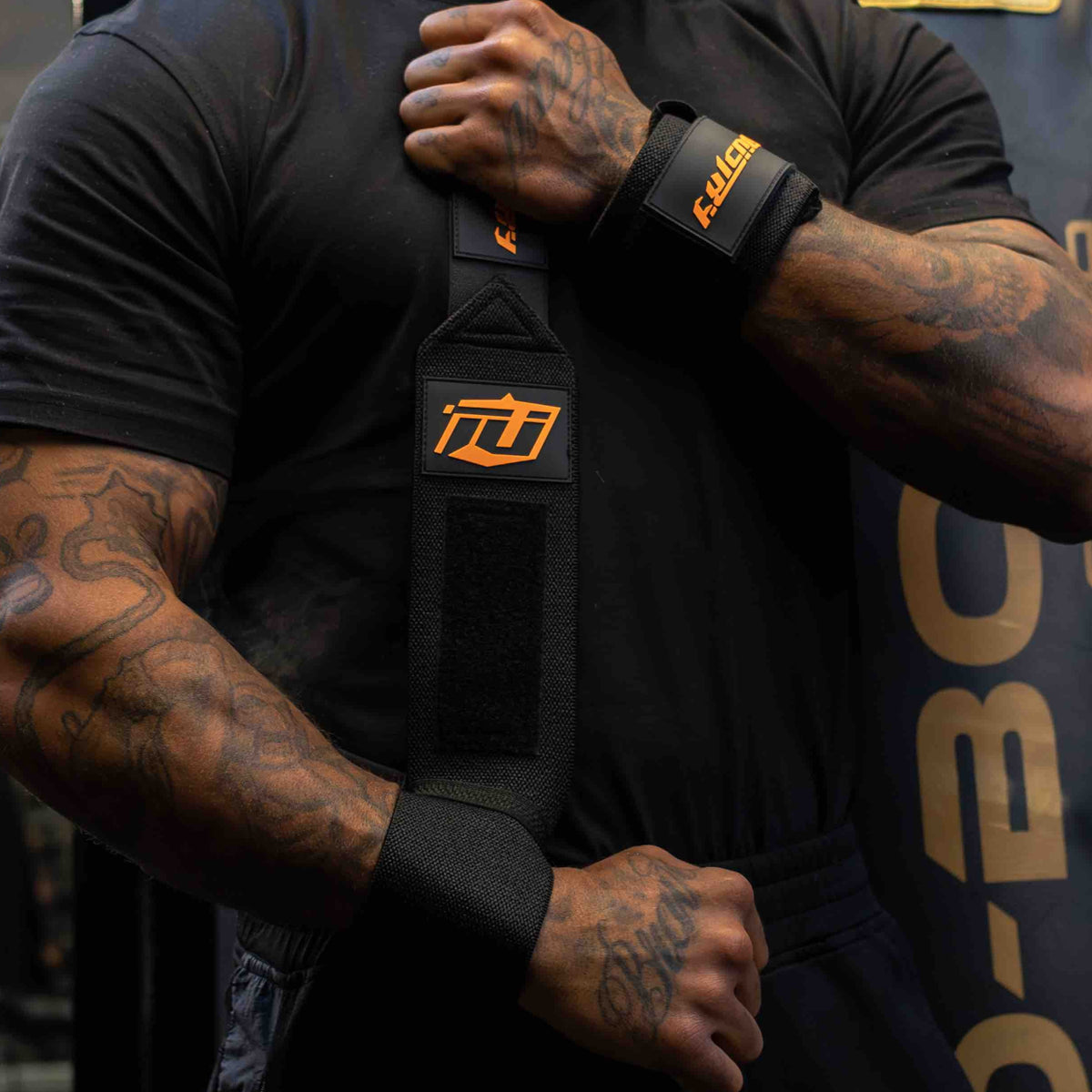 INDUSTRY WRIST WRAPS WEIGHT TRAINING BODYBUILDING