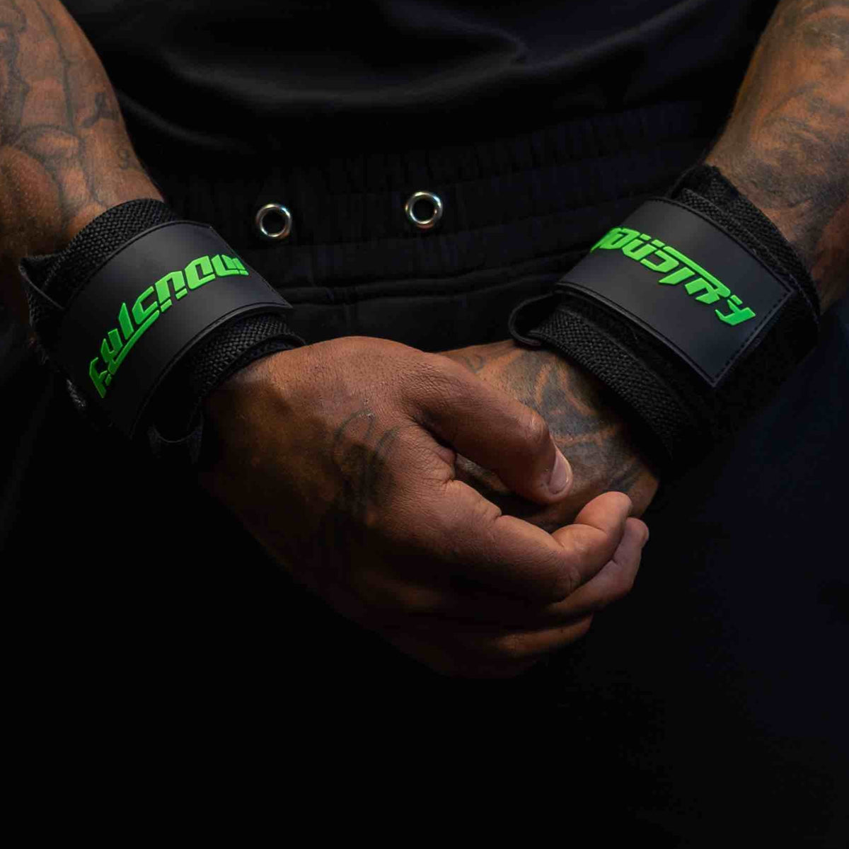 INDUSTRY WRIST WRAPS WEIGHT TRAINING BODYBUILDING