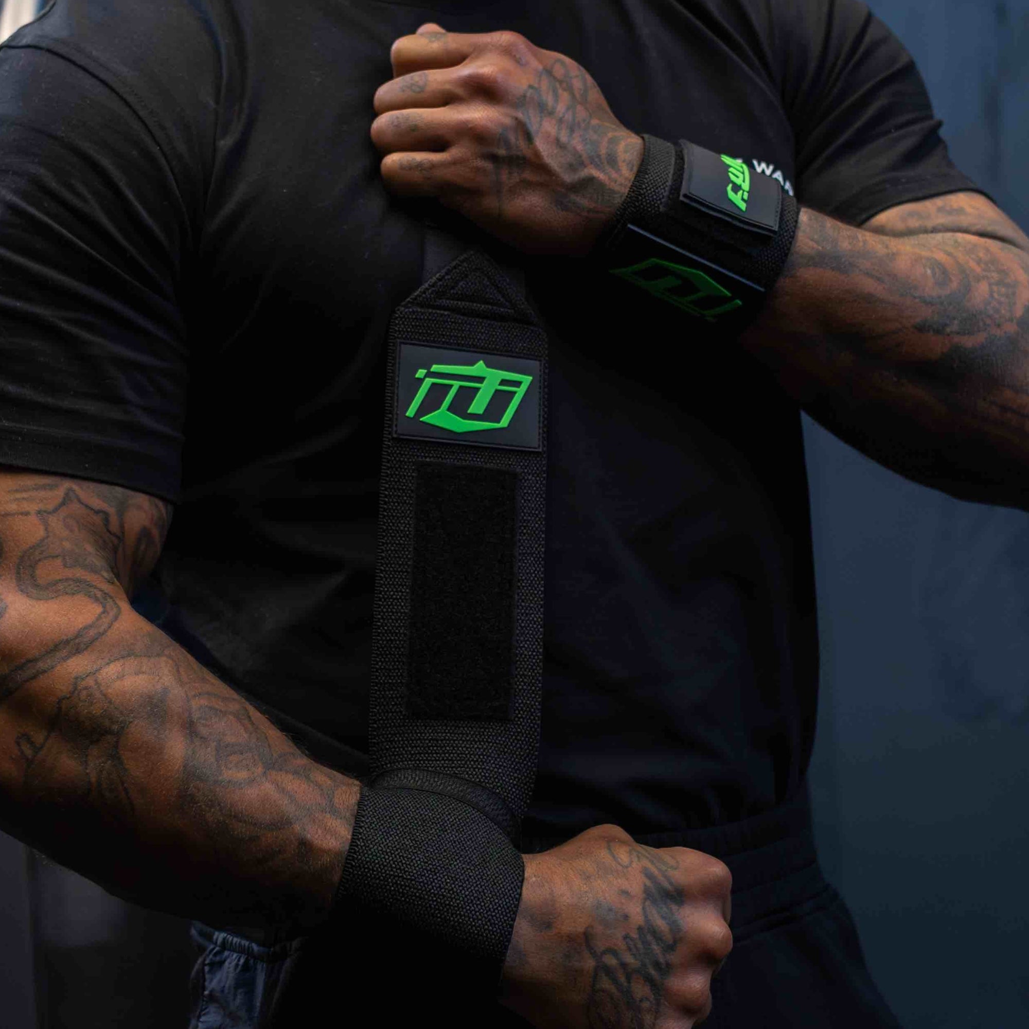 INDUSTRY WRIST WRAPS WEIGHT TRAINING BODYBUILDING