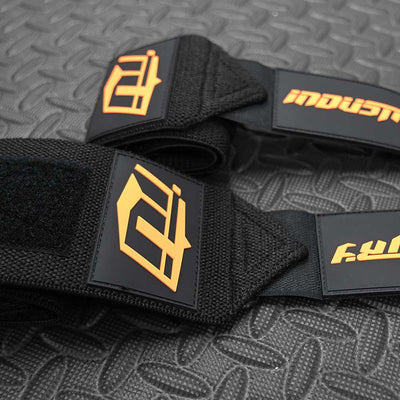 INDUSTRY WRIST WRAPS WEIGHT TRAINING BODYBUILDING