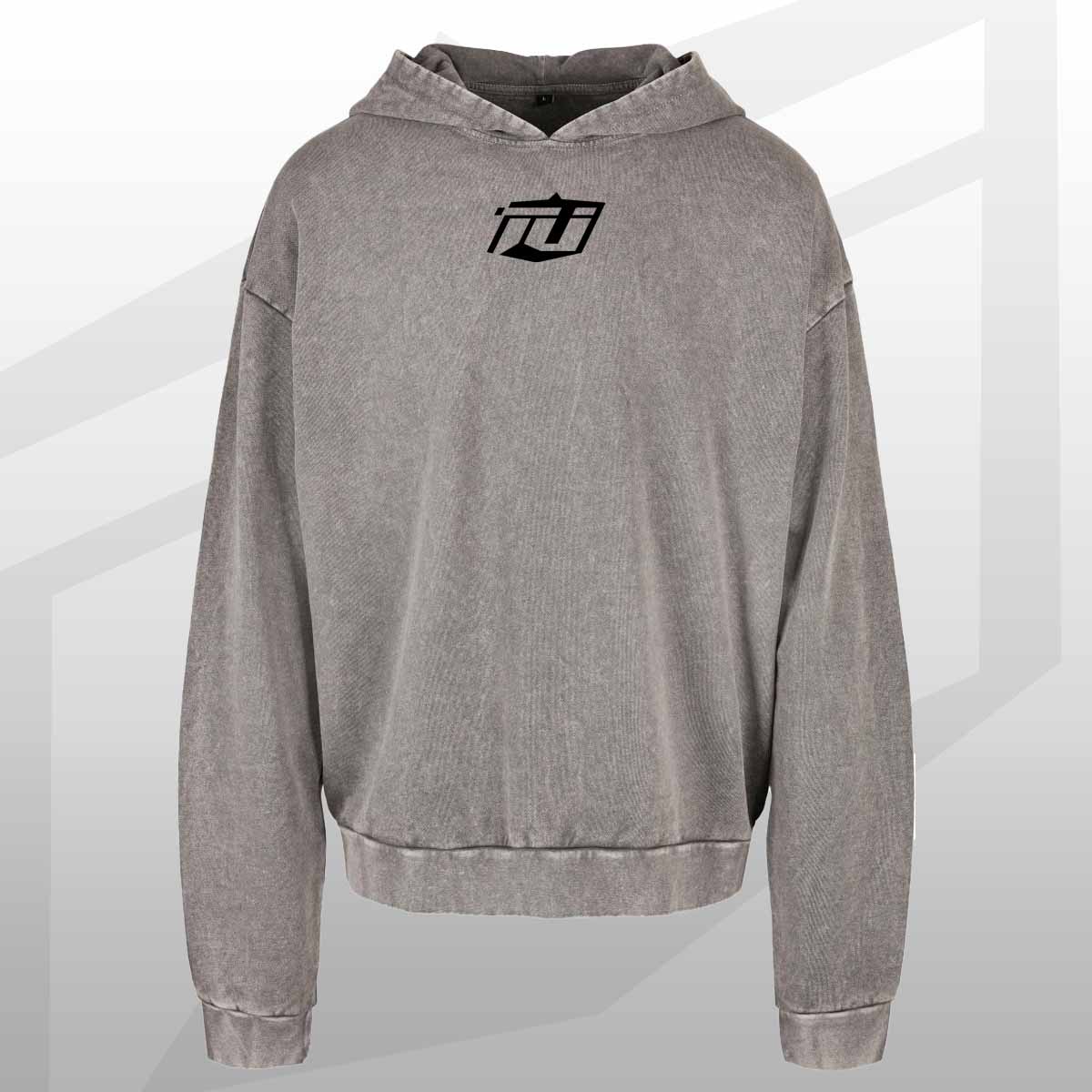 INDUSTRY HOODIE FOR FITNESS GYM WORKOUT BODYBUILDING