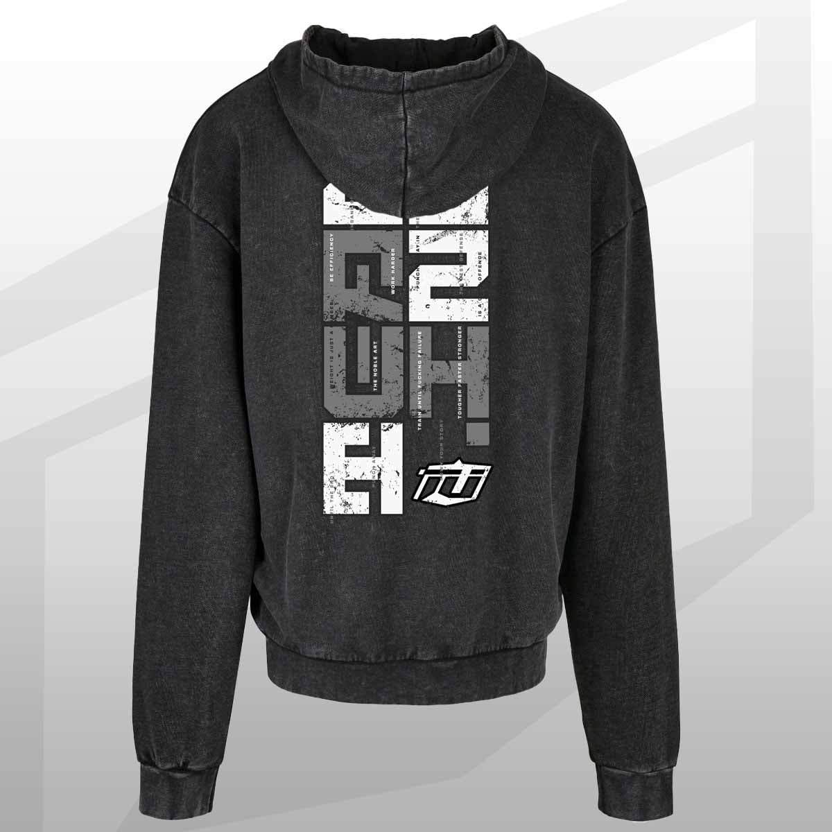 INDUSTRY HOODIE FOR FITNESS GYM WORKOUT BODYBUILDING