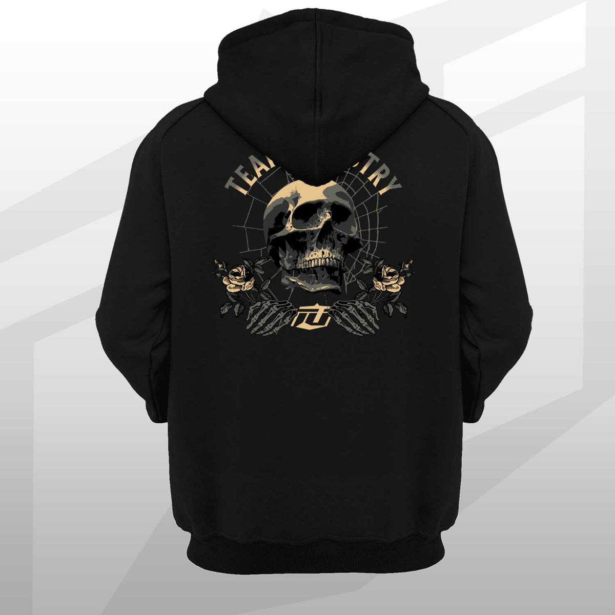 team industry cotton fitness hoodie bodybuilding