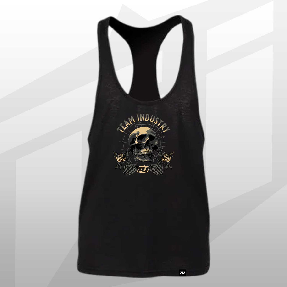 team industry cotton fitness tee shirt vest bodybuilding