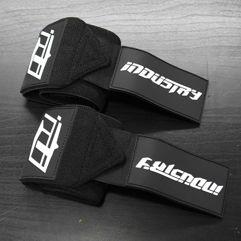 INDUSTRY WRIST WRAPS WEIGHT TRAINING BENCH PRESS BODYBUILDING