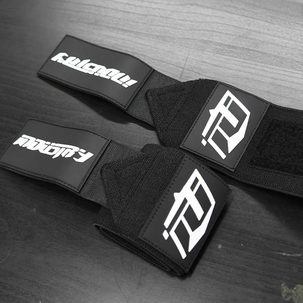 INDUSTRY WRIST WRAPS WEIGHT TRAINING BENCH PRESS BODYBUILDING