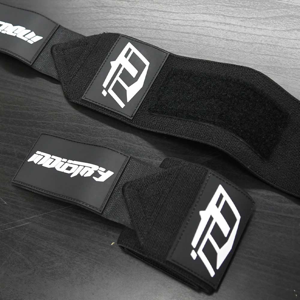 INDUSTRY WRIST WRAPS WEIGHT TRAINING BENCH PRESS BODYBUILDING