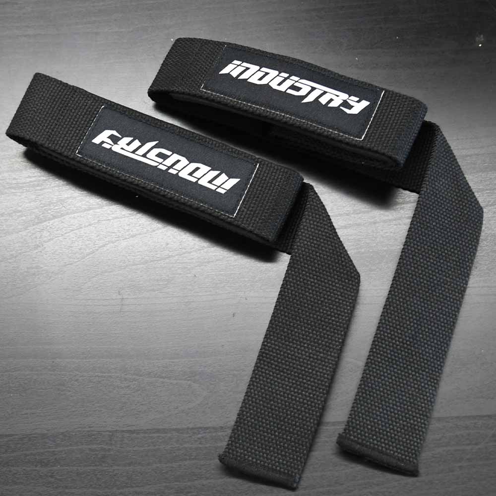 Industry Classic Lifting Straps - Black &amp; White