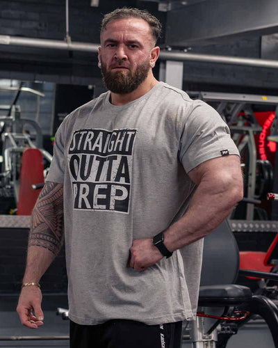 INDUSTRY MENS FITNESS TEE BODYBUILDING