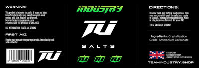 Team INDUSTRY SMELLING SALTS WEIGHT TRAINING