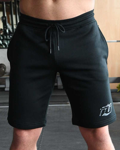 Team Industry Distressed Crest Fleece Shorts
