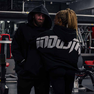 INDUSTRY HOODIE FITNESS BODYBUILDING