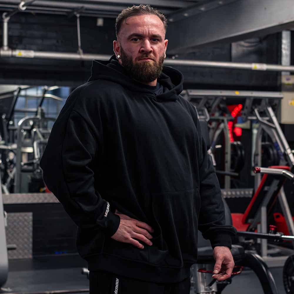 INDUSTRY HOODIE FITNESS BODYBUILDING