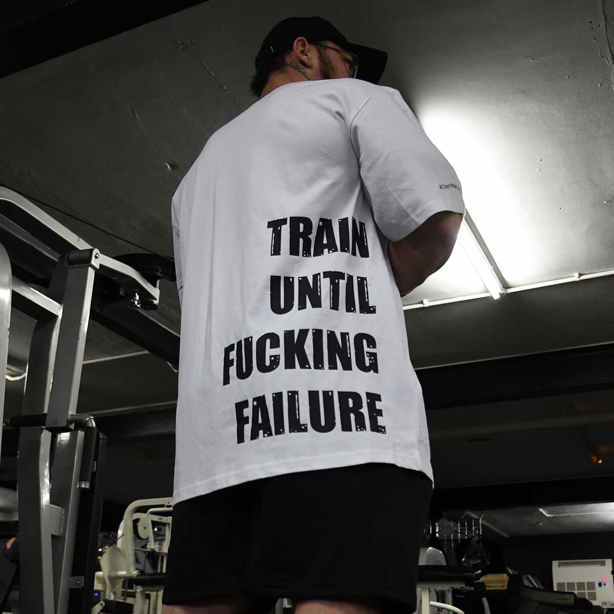 team industry oversize mens tee for bodybuilding & fitness