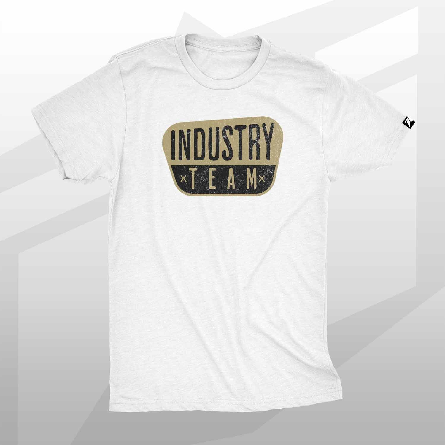 team industry mens tee shirt for bodybuilding and fitness