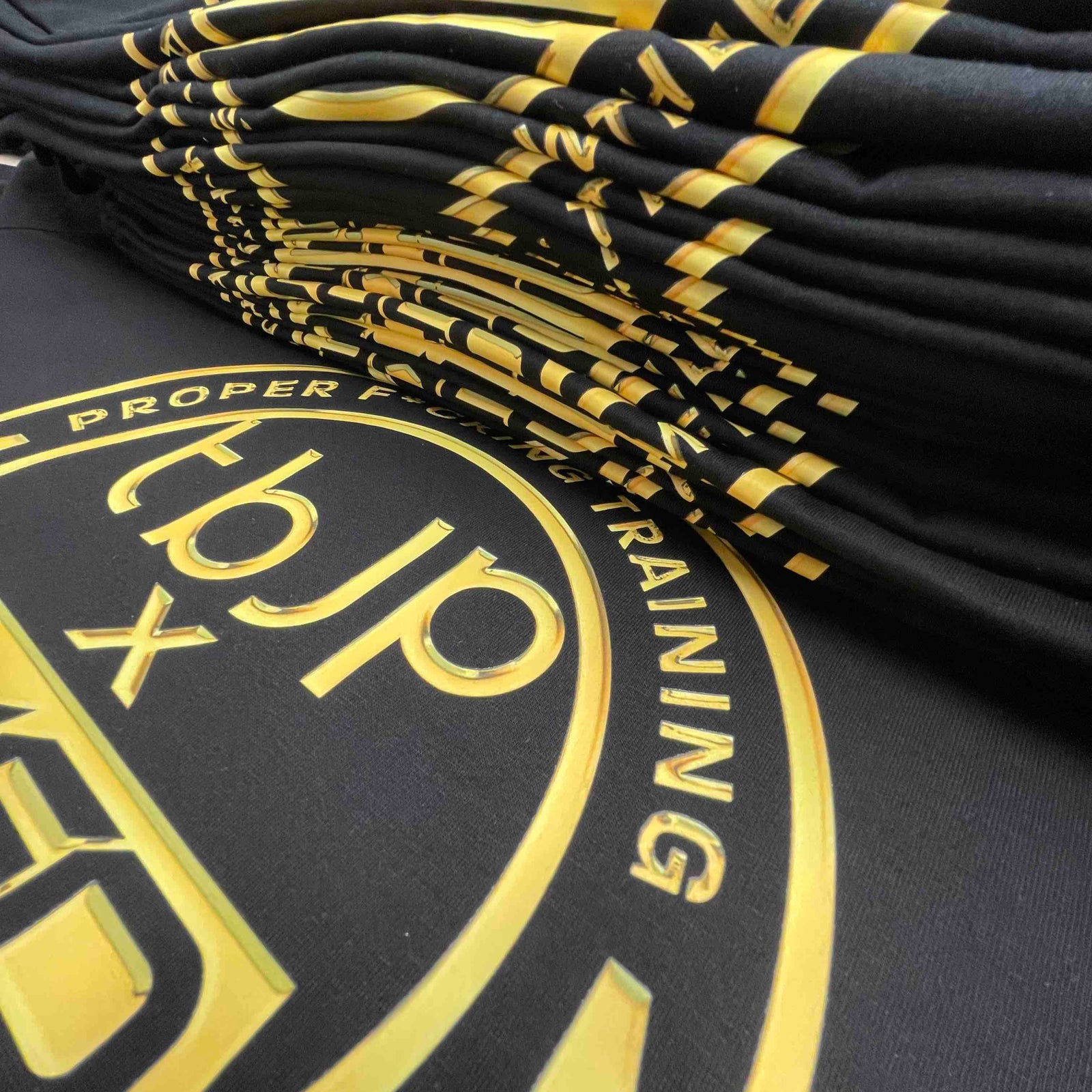 tbjp x shed gym tee shirts