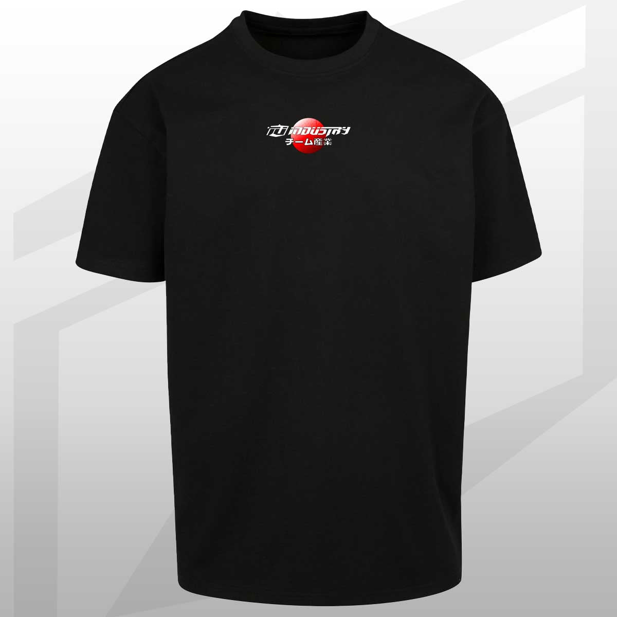 team industry oversize mens gym tee shirt