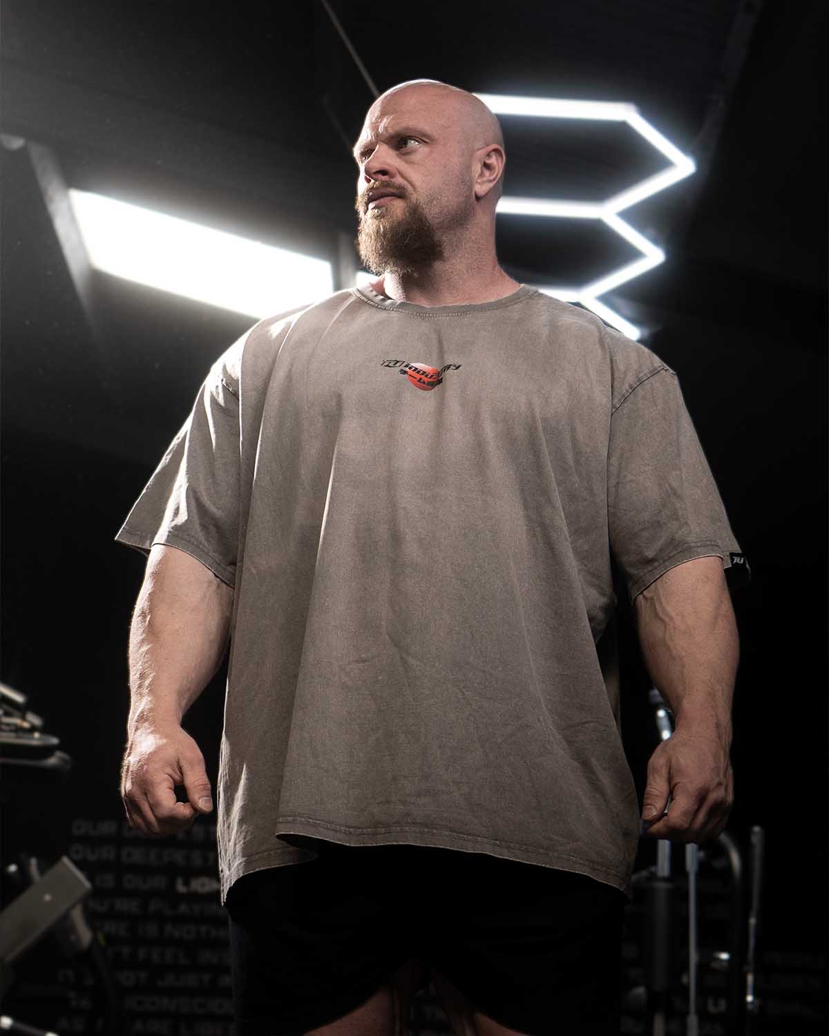 mens cotton oversize tee shirt bodybuilding