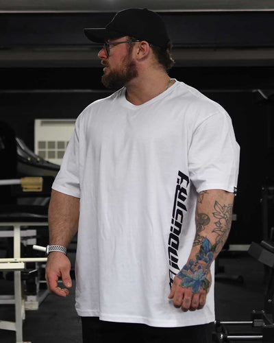 team industry oversize mens tee for bodybuilding & fitness