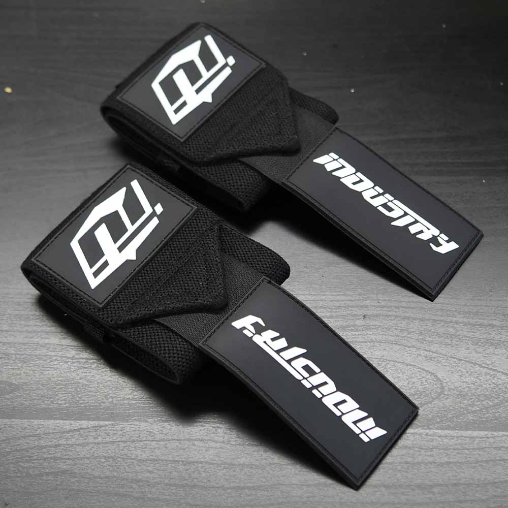 INDUSTRY WRIST WRAPS WEIGHT TRAINING BENCH PRESS BODYBUILDING