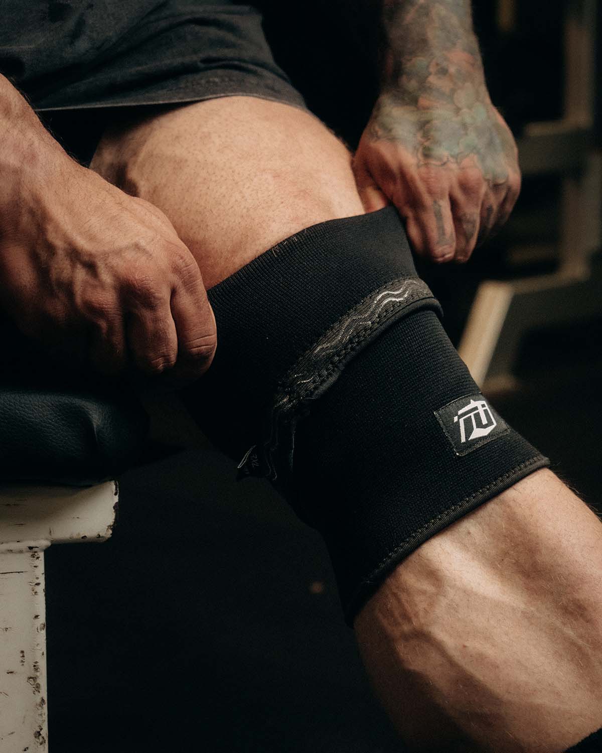 dual ply knee sleeves for weight lifting