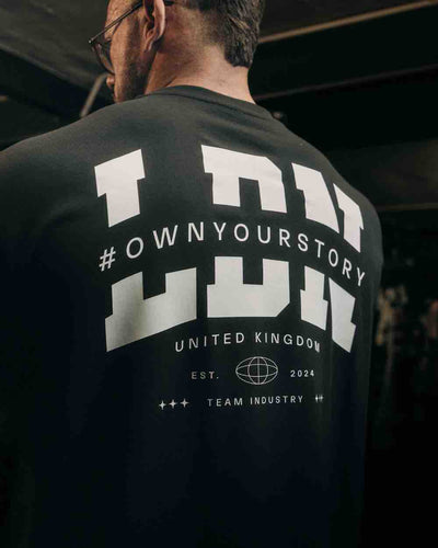 mens oversize bodybuilding tee