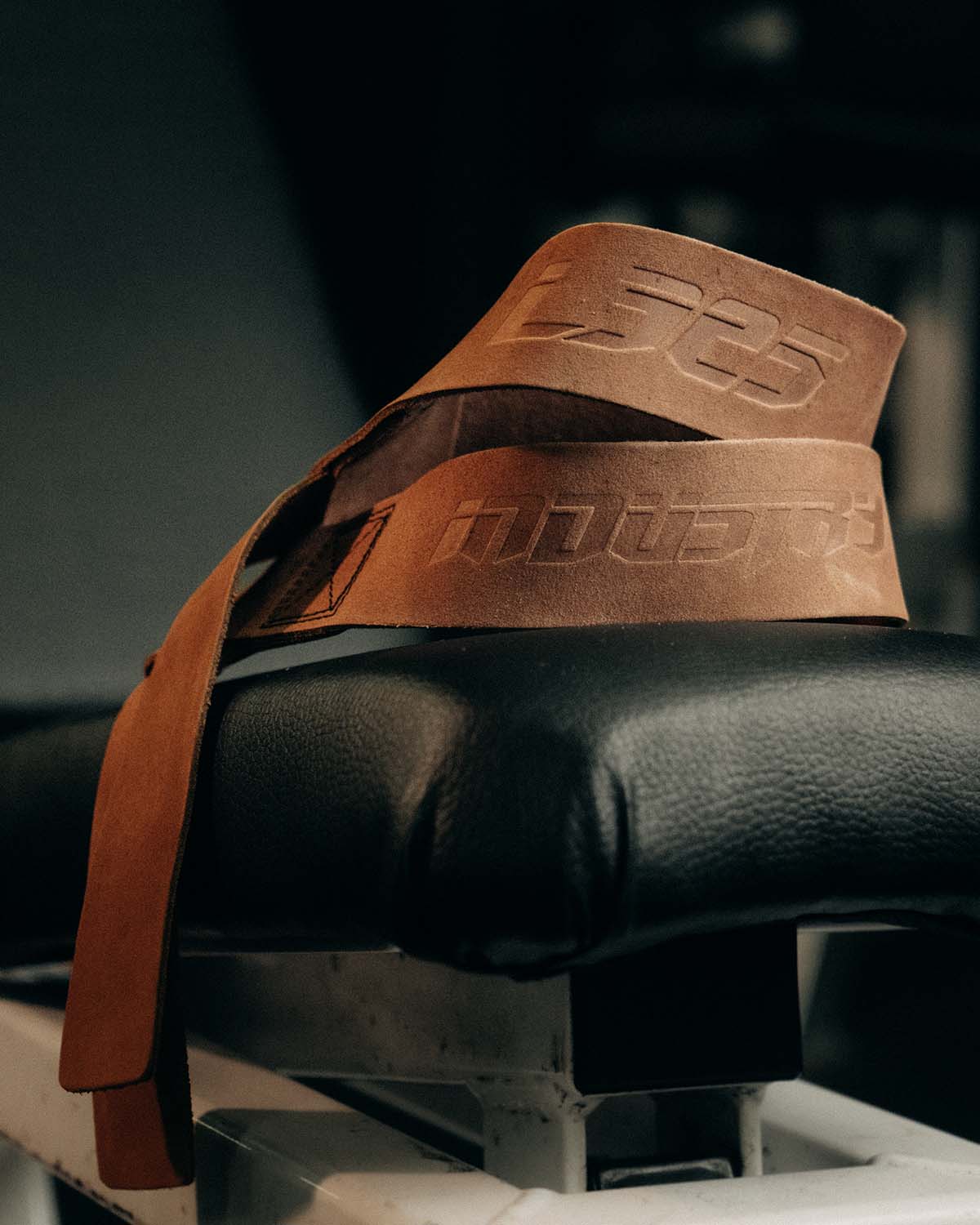 leather weight lifting straps lucy underdown