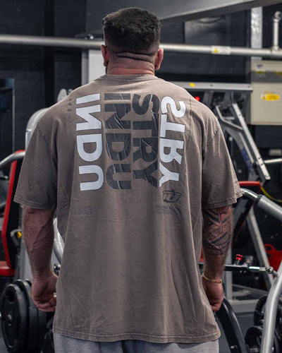 INDUSTRY T SHIRT TEE FOR FITNESS GYM WORKOUT BODYBUILDING