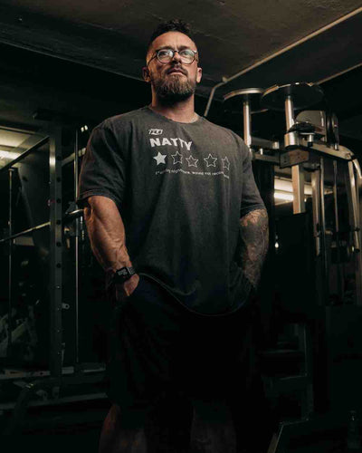 team industry oversize fitness tee shirt bodybuilding