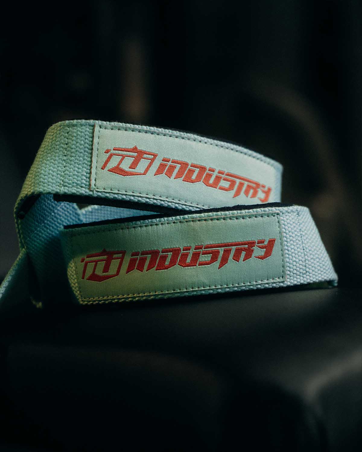 team industry weight lifting straps