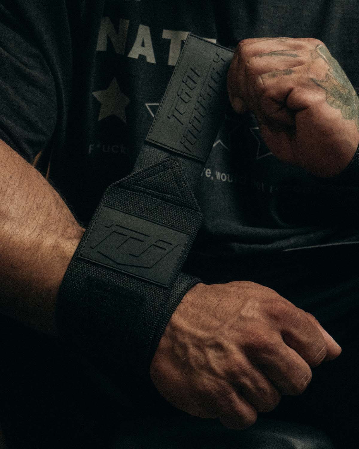 INDUSTRY WRIST WRAPS WEIGHT TRAINING BENCH PRESS BODYBUILDING